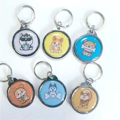 Étiquette de collier RFID pour animaux de compagnie